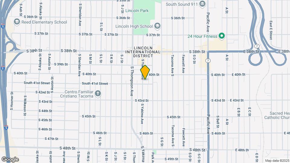 4017-4019 Yakima Ave Map and Location Details