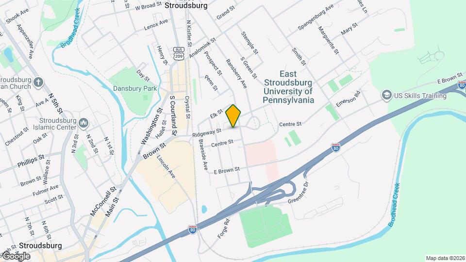 135 Ridgeway St Mapa y Detalles de la Ubicación