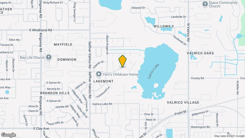 1117 Lakemont Dr Map and Location Details