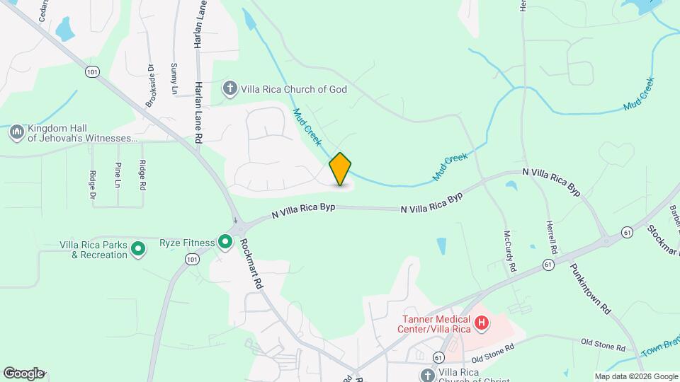 615 Hemlock Ct Map and Location Details