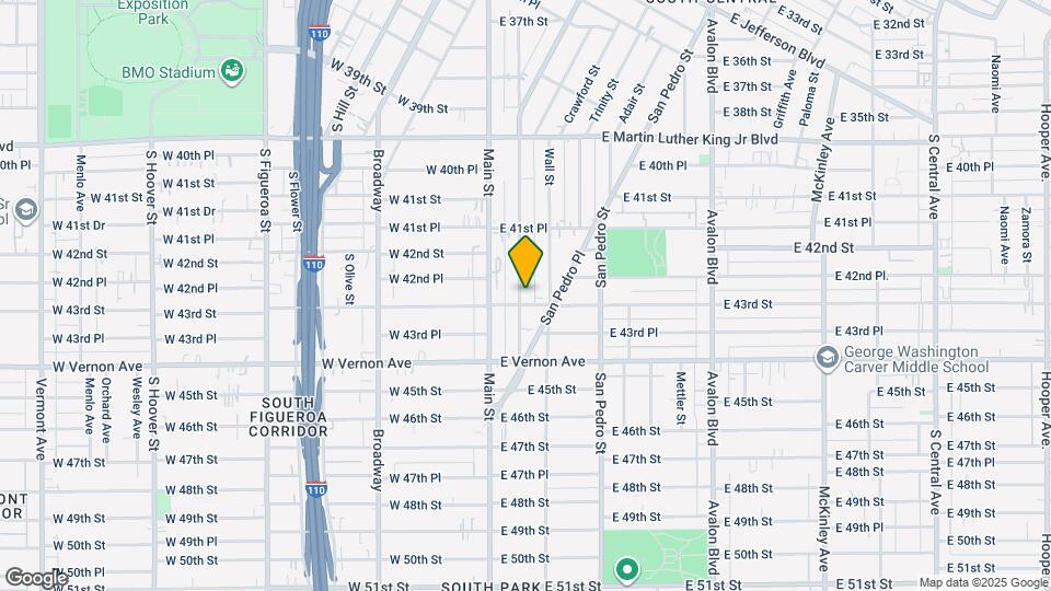 4252 Woodlawn Ave Map and Location Details