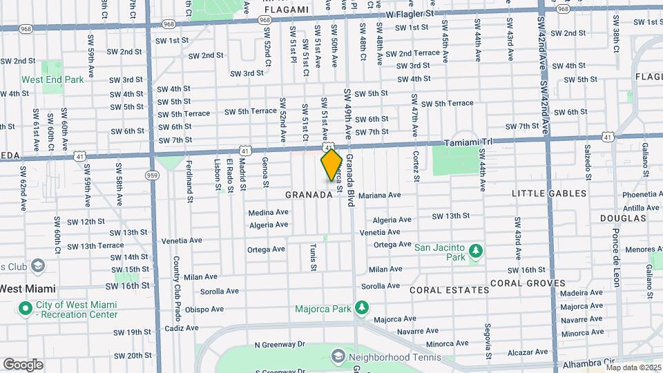 919 Granada Groves Ct Map and Location Details