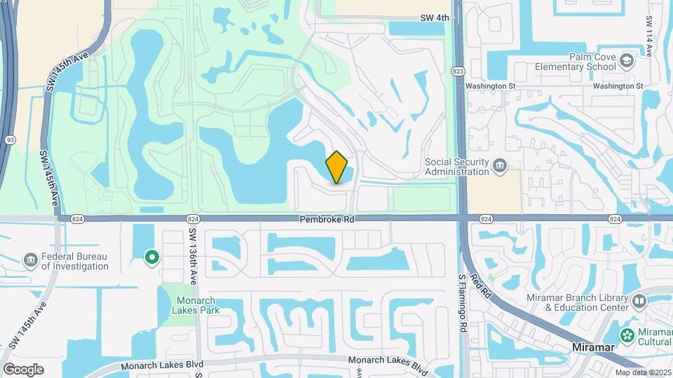 13001 SW 15th Ct Map and Location Details