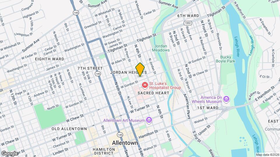 425 W Gordon St Map and Location Details
