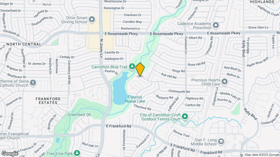 2008 E Peters Colony Rd Map and Location Details