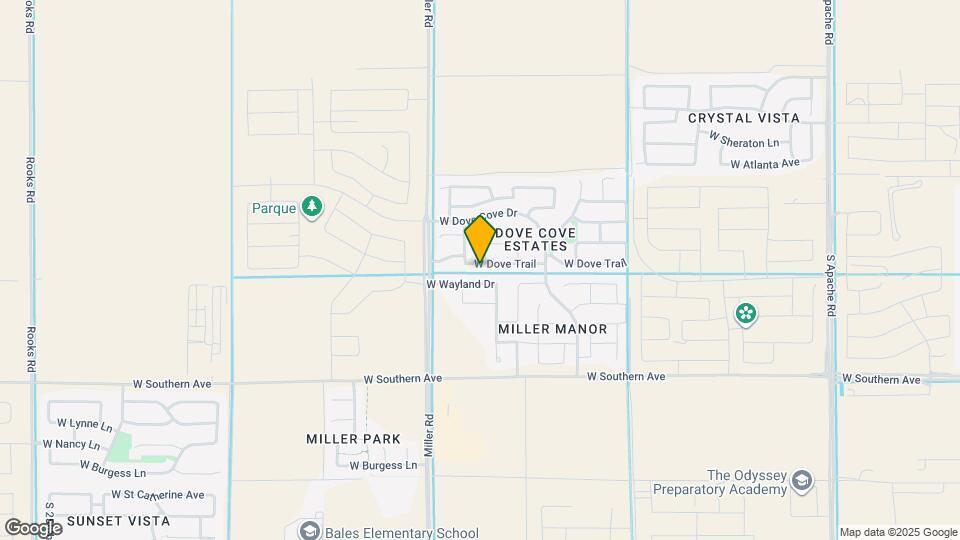 25039 W Dove Trail Map and Location Details