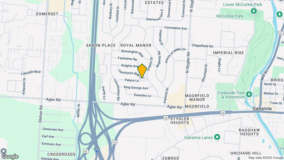 546 Palace Ln Map and Location Details