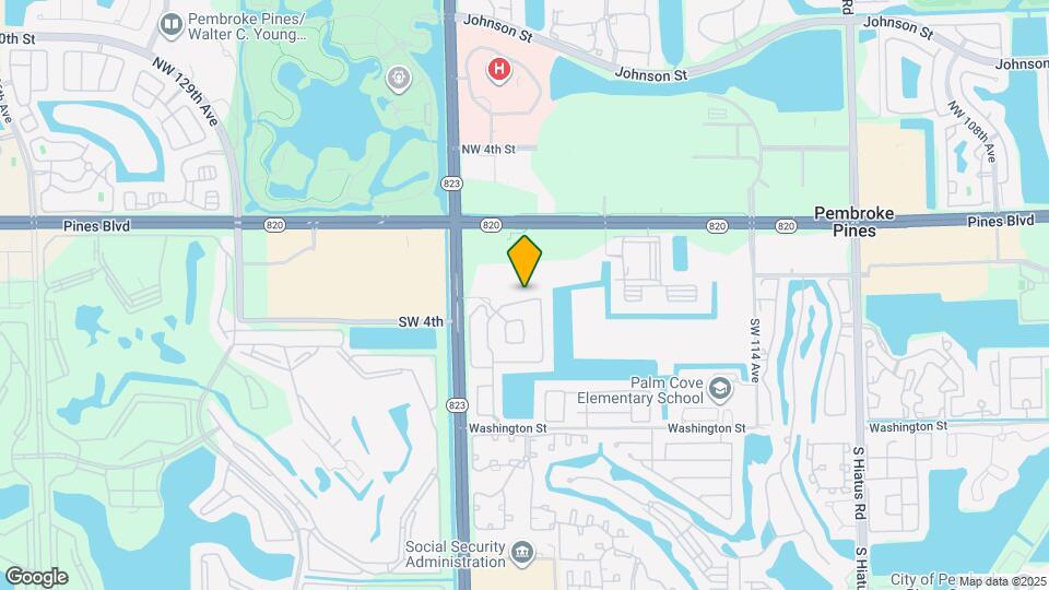 12017 SW 2nd St Map and Location Details