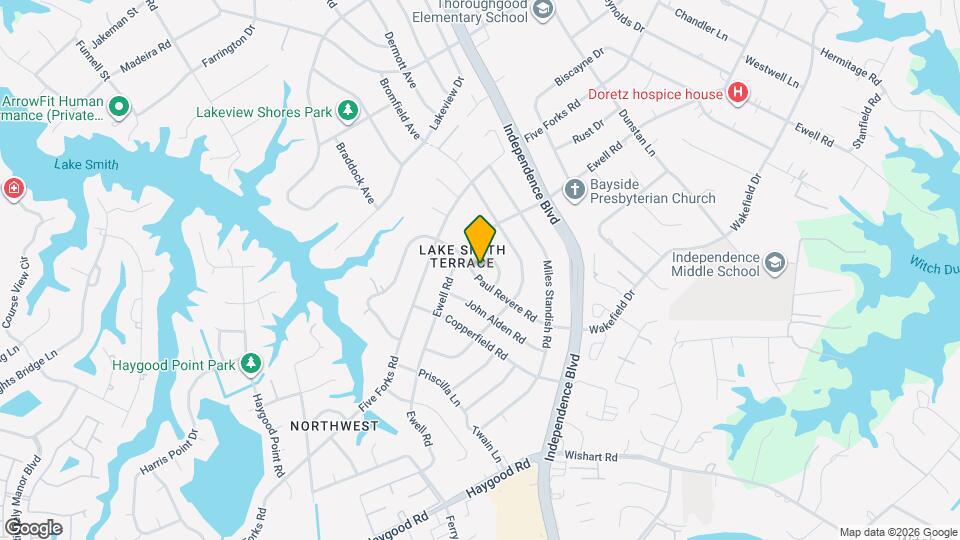 4652 Paul Revere Rd Map and Location Details