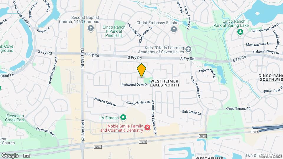 6122 Vadini Shores Ln Map and Location Details