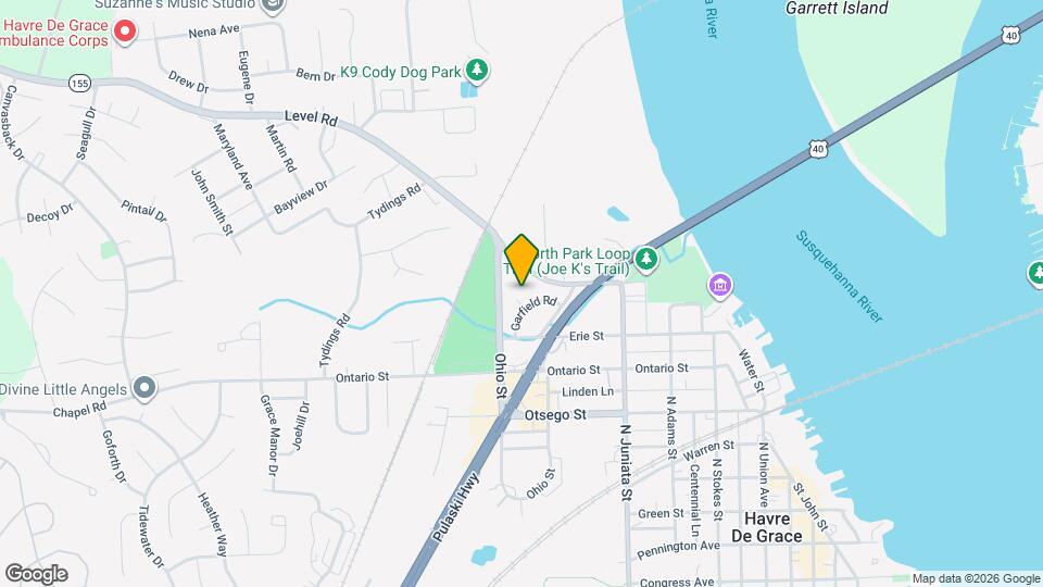 100 Garfield Ct Map and Location Details