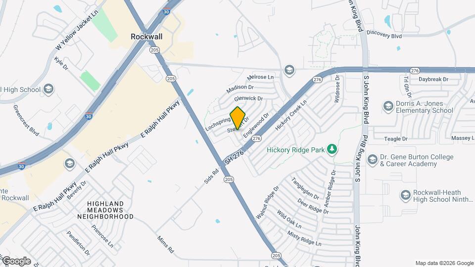 2310 Graystone Dr Mapa y Detalles de la Ubicación