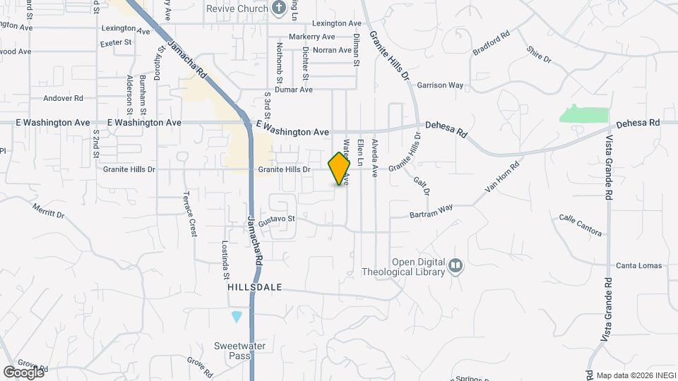 861 Rebecca Dr Map and Location Details