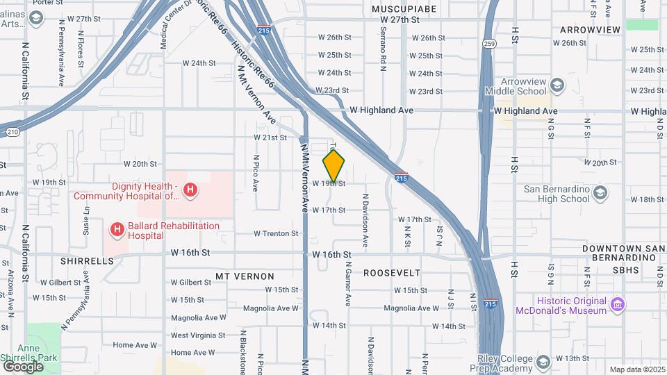 1895 Turrill Ave Map and Location Details