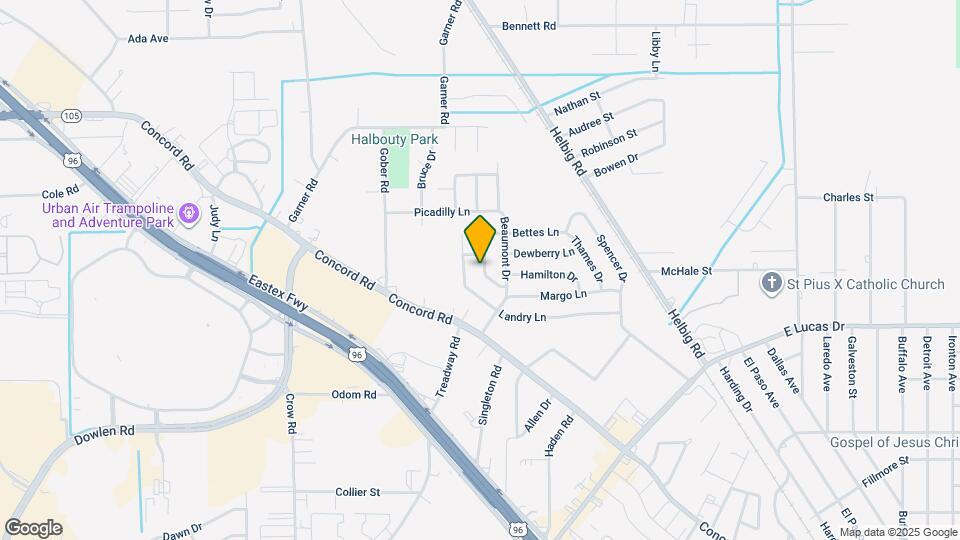 5625 Shivers Dr Map and Location Details