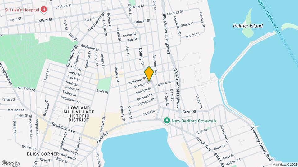 10 Winsor St, Unit 10 Winsor st apt#3 Map and Location Details