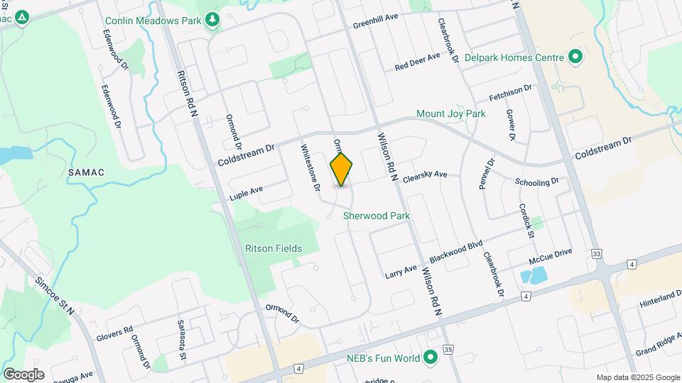 1641 Sherbrook Dr Map and Location Details