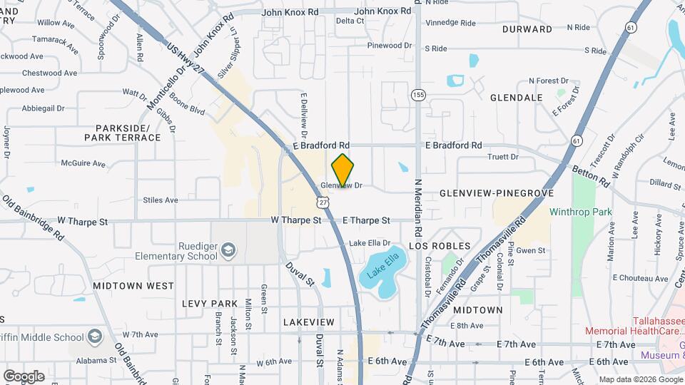 105 Glenview Dr Map and Location Details