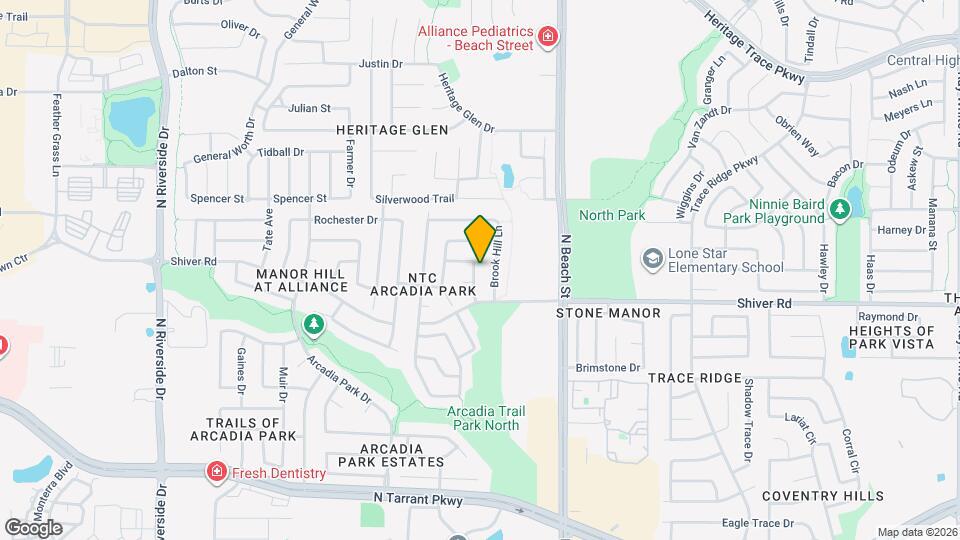 8928 Silent Brook Ln Map and Location Details