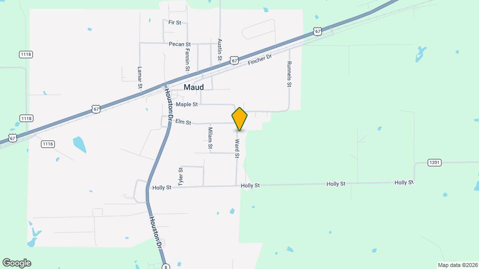 307 Ward St Map and Location Details