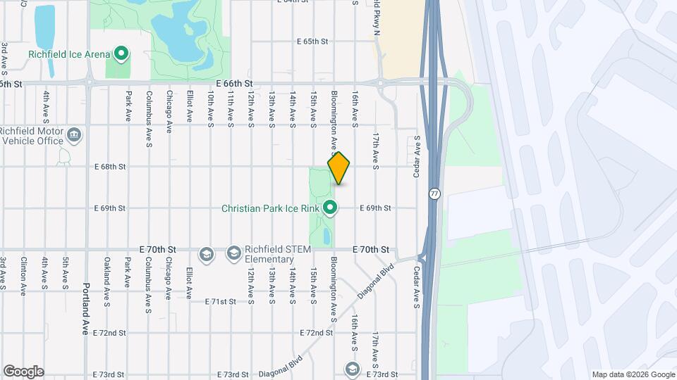 6827 Bloomington Ave S Mapa y Detalles de la Ubicación