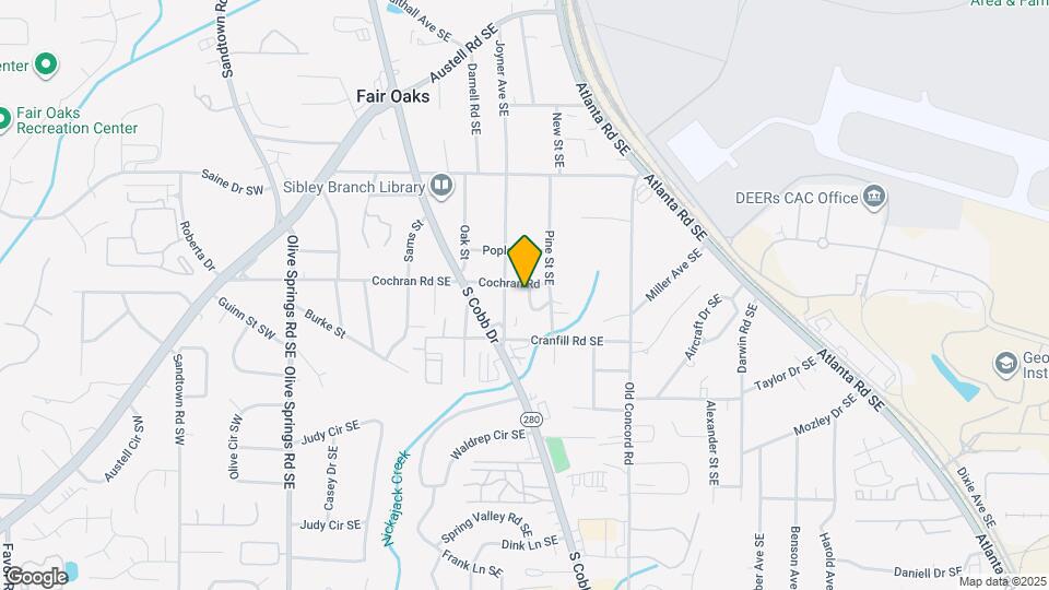 1670 Linda Cir Map and Location Details