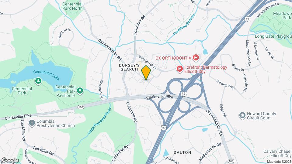 Dorsey Overlook Map and Location Details