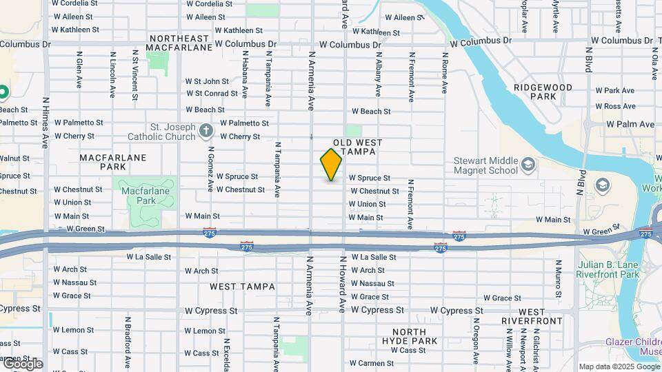 2317 W Chestnut St Map and Location Details