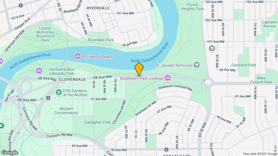9023 98 Ave NW Map and Location Details