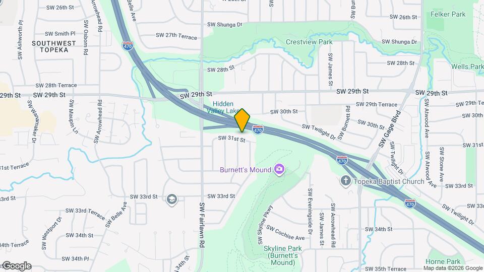 5020 SW 31st St Map and Location Details