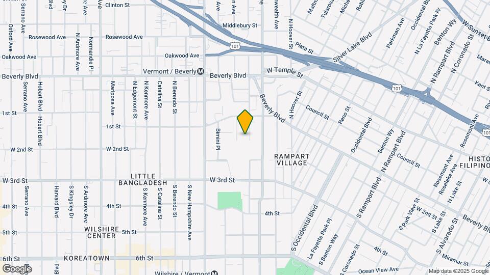 149 S Westmoreland Ave Map and Location Details