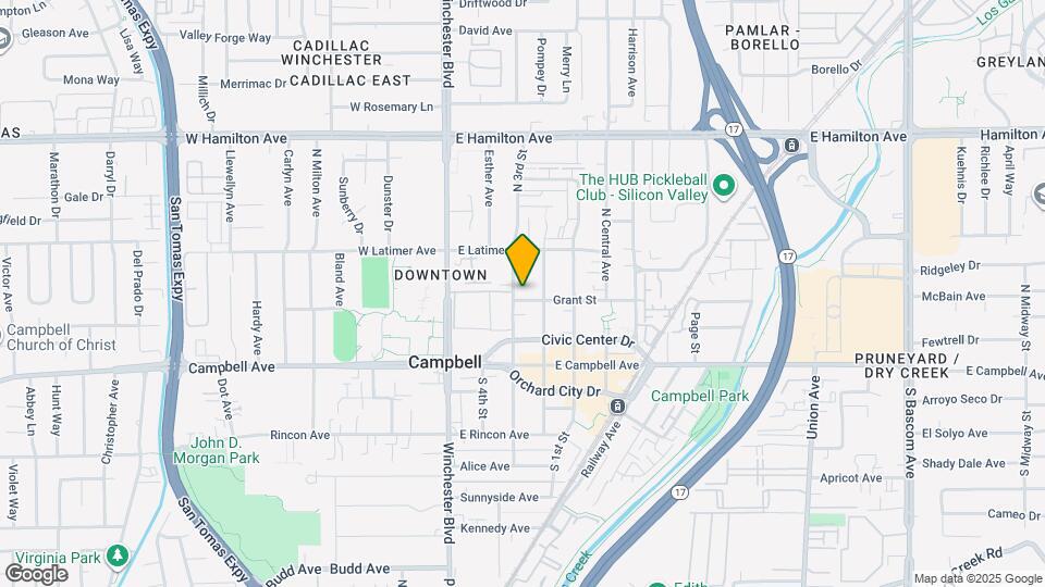 161 Grant St, Unit ADU Map and Location Details