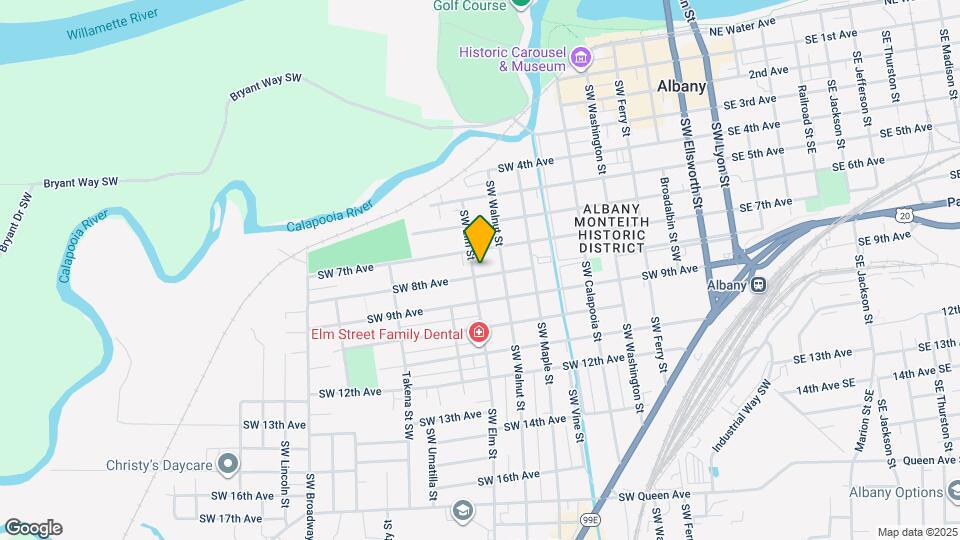 731 Elm St SW, Unit Upstairs Apartment Mapa y Detalles de la Ubicación