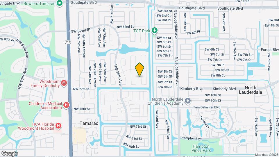 7809 NW 67th Ave Map and Location Details