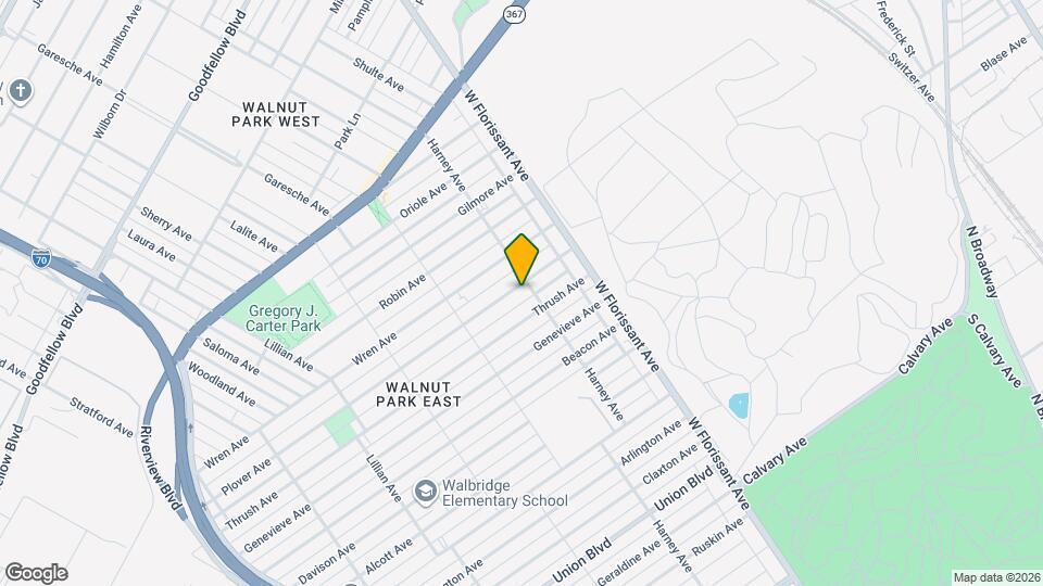 5470 Plover Ave Mapa y Detalles de la Ubicación