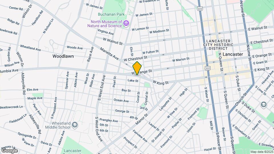 652 Columbia Ave Mapa y Detalles de la Ubicación