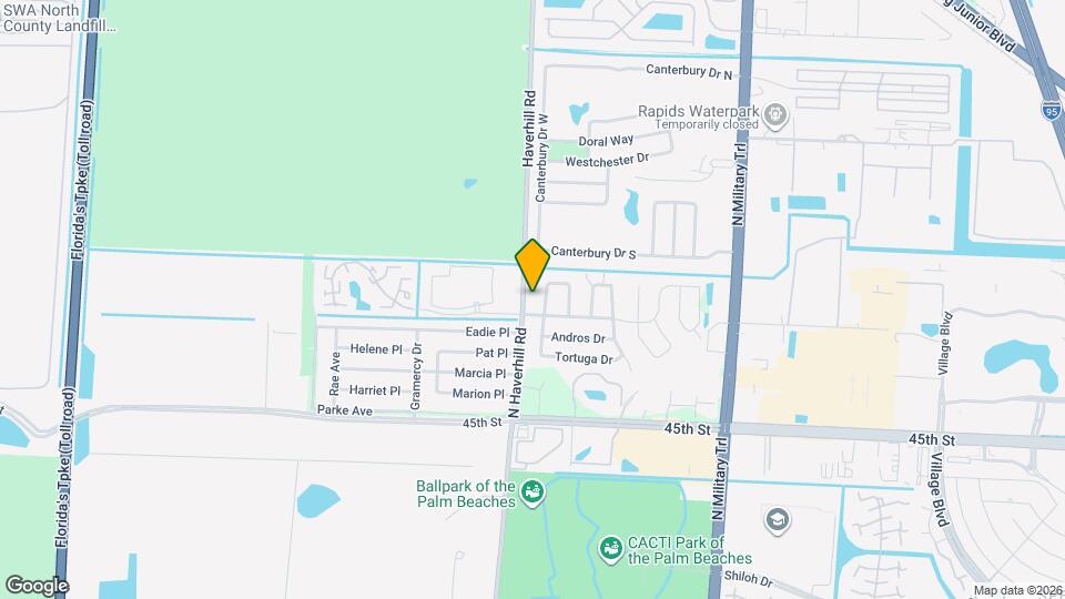 5914 N Haverhill Rd Map and Location Details