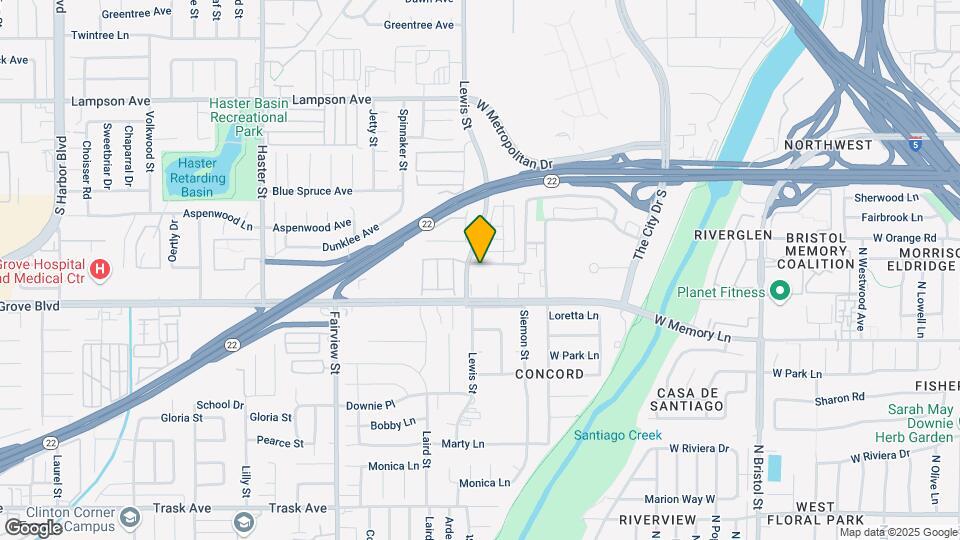 4018 W El Rancho Ave Map and Location Details