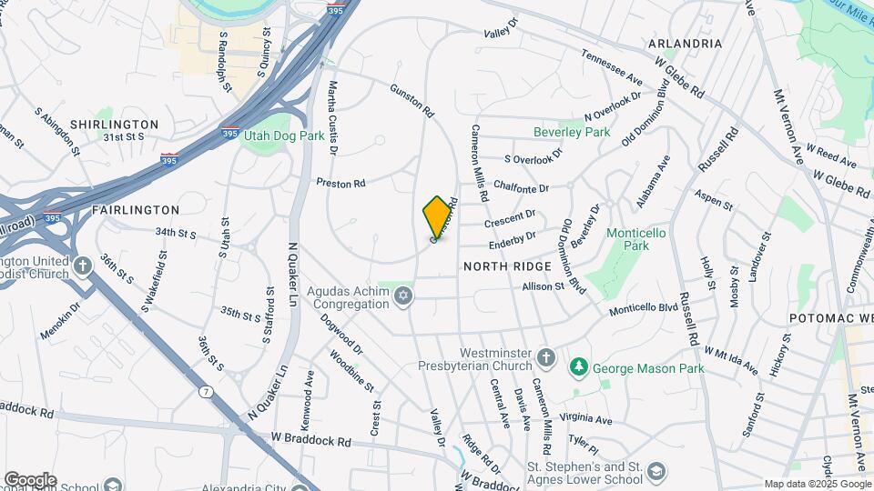3239 Gunston Rd Map and Location Details