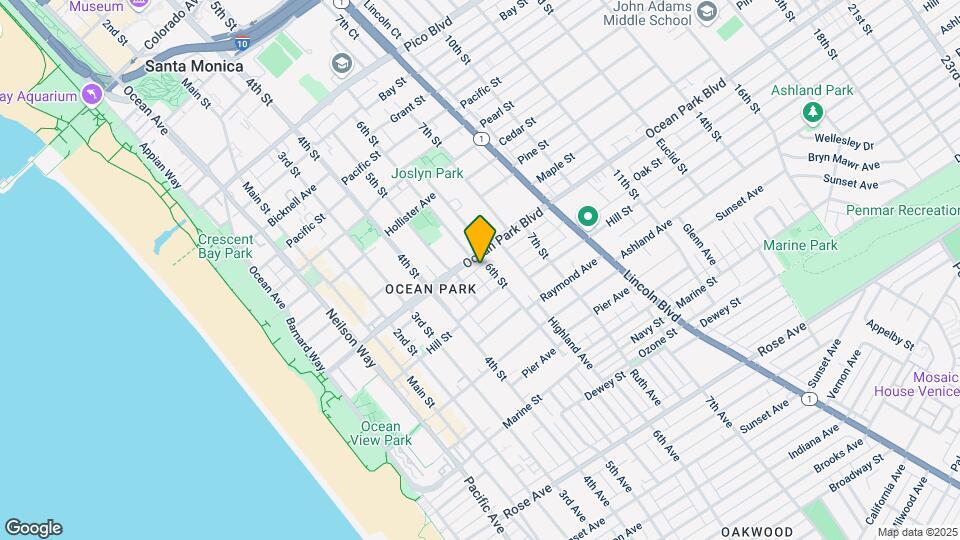 2616 6th St Mapa y Detalles de la Ubicación