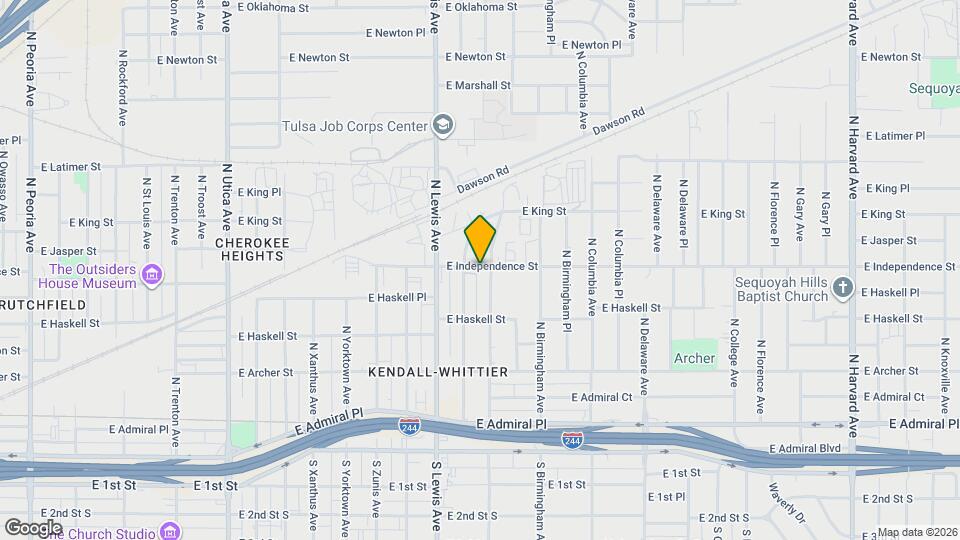 748 N Atlanta Ave Mapa y Detalles de la Ubicación