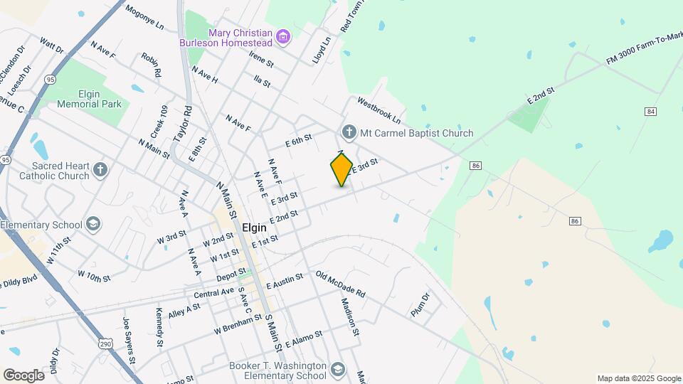 606 E 2nd St Map and Location Details