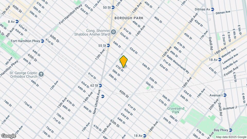 1457 W 57th St Map and Location Details