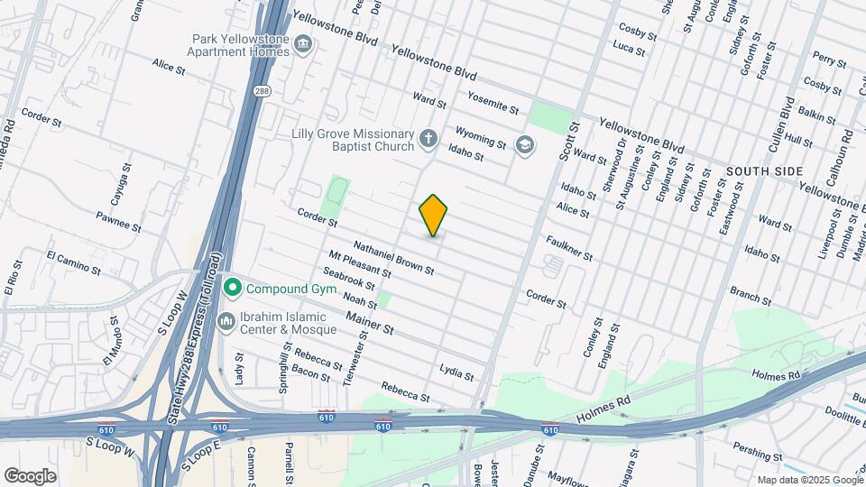 3634 Dreyfus St Map and Location Details