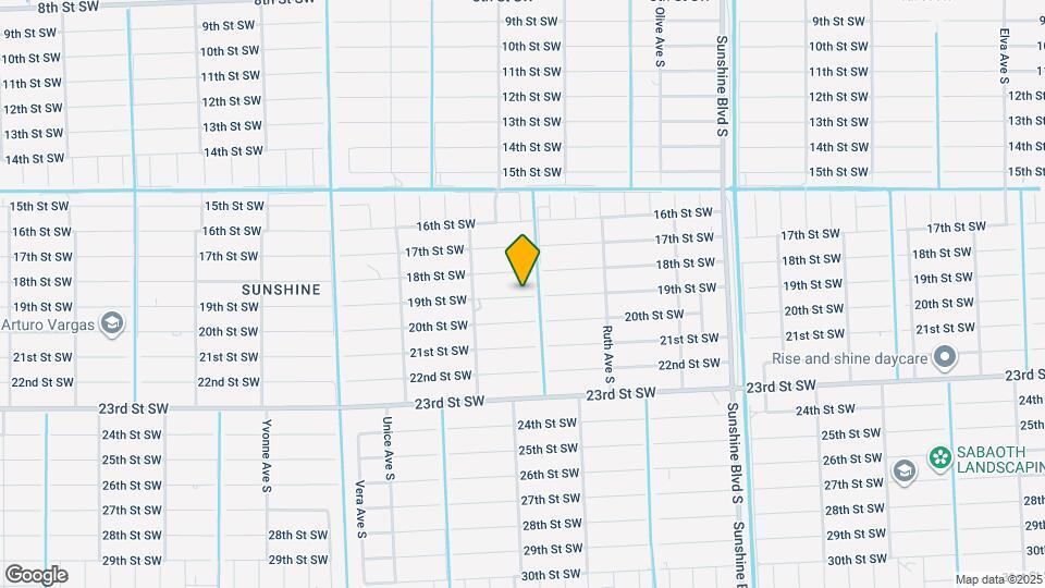 3418 19th St SW Map and Location Details