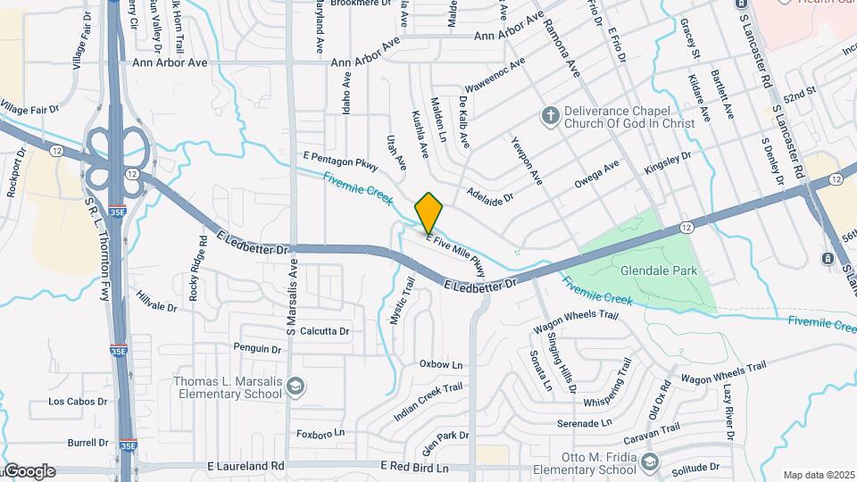 1044 E Five Mile Pkwy Map and Location Details