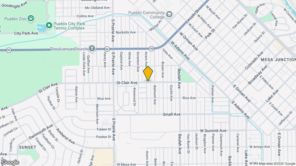 2318 St Clair Ave. Map and Location Details