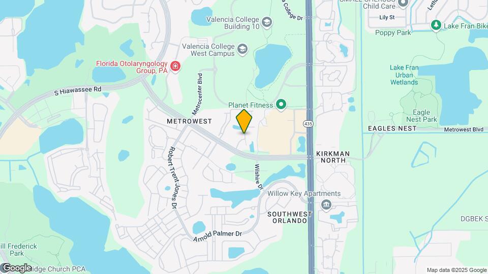 6115 Metrowest Blvd Map and Location Details