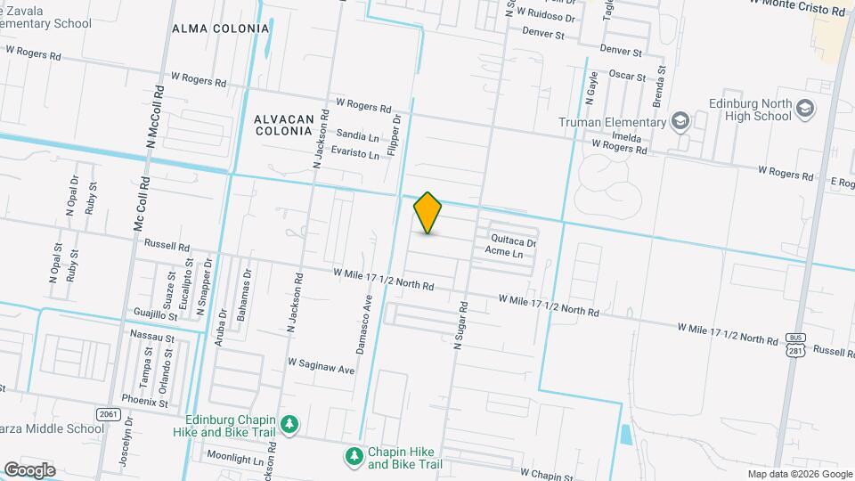 1710 W Powell St, Unit 4 Map and Location Details