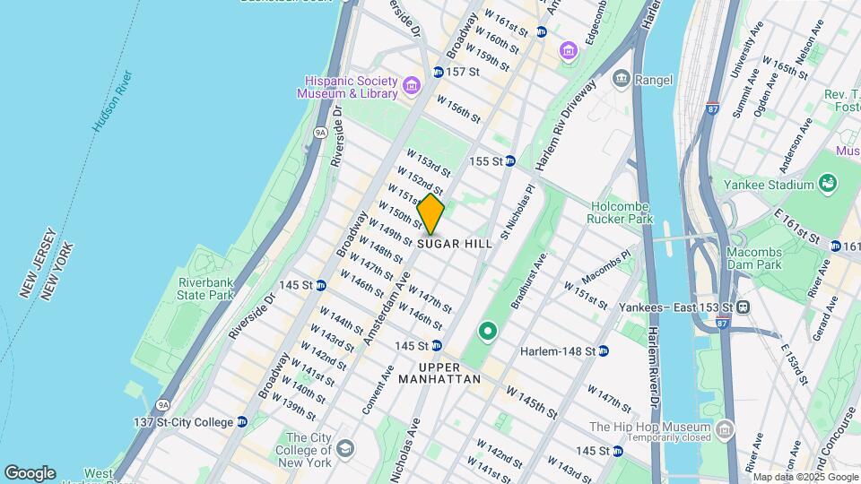1809 Amsterdam Ave Map and Location Details